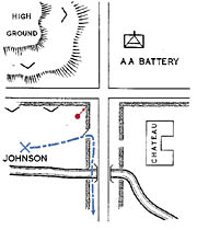 Map/Diagram, Johnson's movements